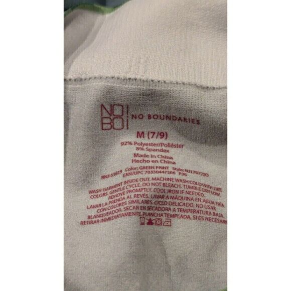 No Boundaries Size‎ Medium St Patrick's Day Leggings With Leprechauns Irish - Picture 2 of 3